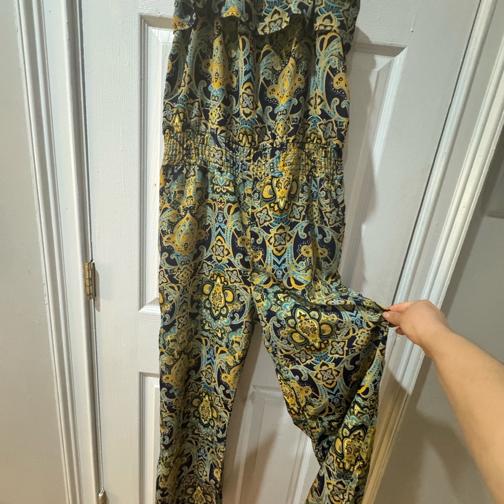Vintage Paisley Jumpsuit
